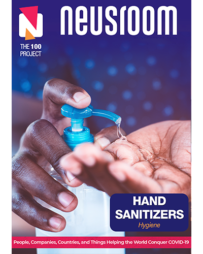 hand saniziters neusroom 100 project