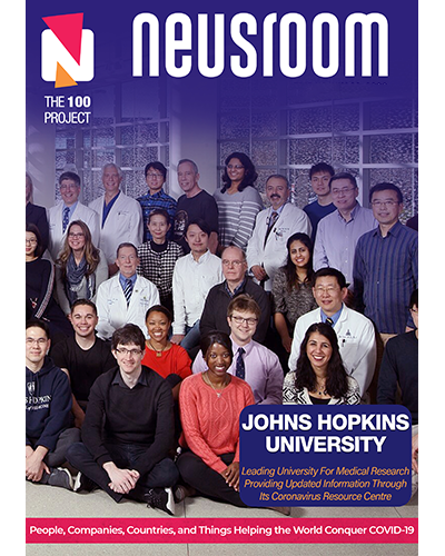 john hopkins university neusroom 100 project