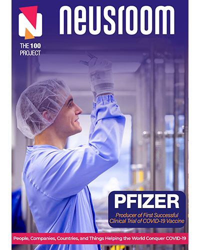 pfizer neusroom 100 project