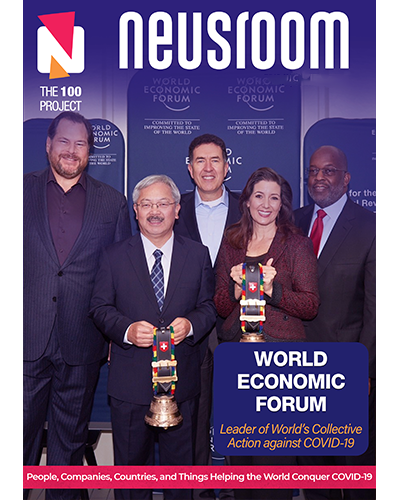 world economic forum neusroom 100 project